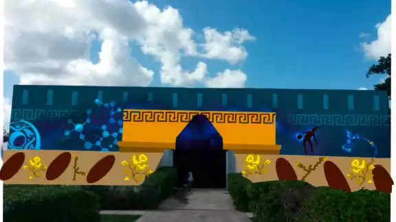 Los artistas visuales representaron tres símbolos de la comunidad y cultura vallisoletanas Los artistas visuales representaron tres símbolos de la comunidad y cultura vallisoletanas