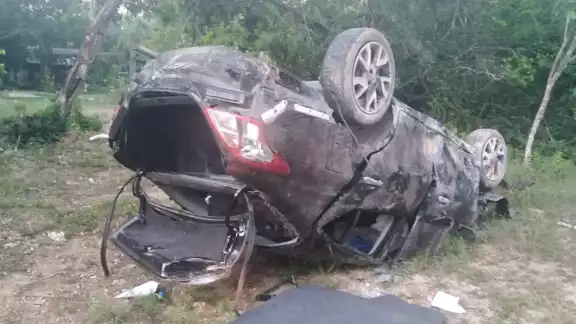 El auto fue remitido al corralón para el deslinde de responsabilidades