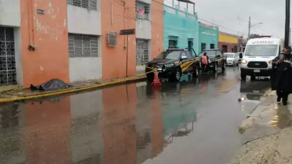 EL hombre es de avanzada edad y fue encontrado por un vecino del lugar. Foto: Fernando Poo Hurtado