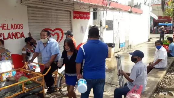 Ignoraron el llamado de las autoridades de salir solo a actividades necesarias Ignoraron el llamado de las autoridades de salir solo a actividades necesarias