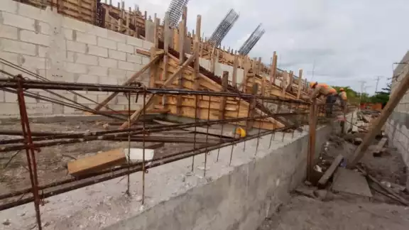 Uno de los mayores temores de los trabajadores es que el colado no funcione Uno de los mayores temores de los trabajadores es que el colado no funcione