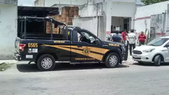 Tras el hecho, pidieron auxilio a las autoridades policiales Tras el hecho, pidieron auxilio a las autoridades policiales