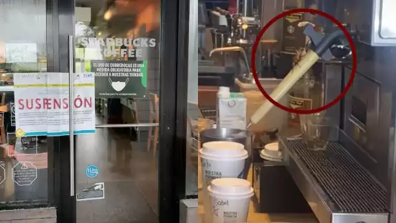 La Cofepris reveló que los representantes de la sucursal de Starbuck clausurada en Cancún presentaron su proceso para poder reabrie el establecimiento La Cofepris reveló que los representantes de la sucursal de Starbuck clausurada en Cancún presentaron su proceso para poder reabrie el establecimiento