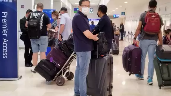 Se registran vuelos retrasados al aeropuerto de Mérida Se registran vuelos retrasados al aeropuerto de Mérida