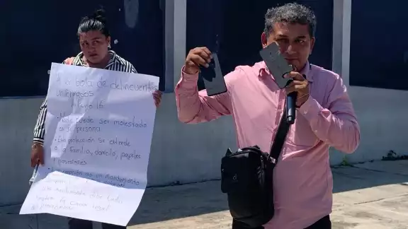 Ciudadano denuncia a elementos de la patrulla 0728 de la Secretaría de Protección y Seguridad Ciudadana.