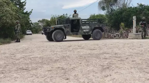 La zona fue custodiada por cuerpos del orden La zona fue custodiada por cuerpos del orden