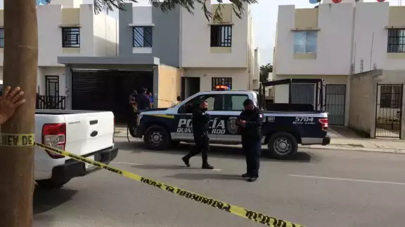 El cuerpo se encontraba colgado de una soga en su cuarto. Foto: Rafael García El cuerpo se encontraba colgado de una soga en su cuarto. Foto: Rafael García