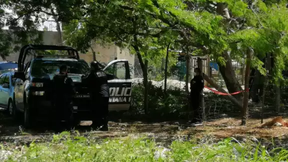 Las autoridades acordonaron la zona del hallazgo Las autoridades acordonaron la zona del hallazgo