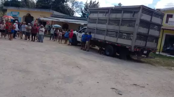 El bloqueo se mantuvo por varias horas en Sitilpech