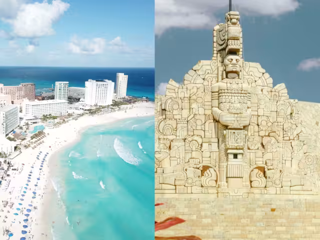 Cancún y Mérida son ciudades turísticas de la Península de Yucatán, por lo que los turistas buscan conocerlas