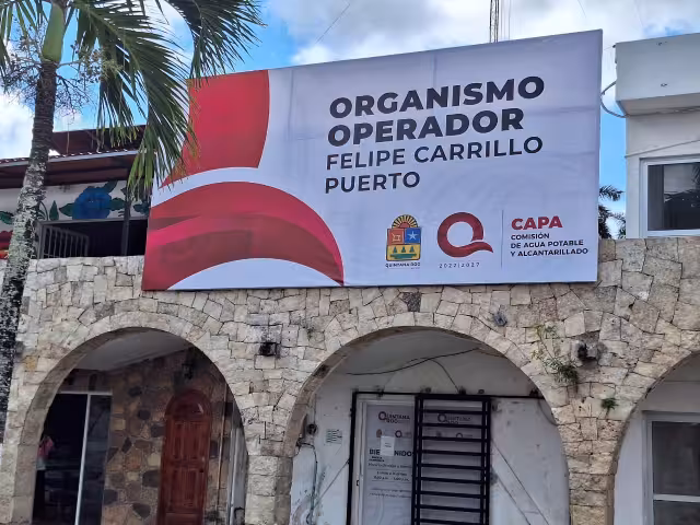 Víctor Angulo Canto es el responsable de la Comisión de Agua Potable y Alcantarillado (CAPA).