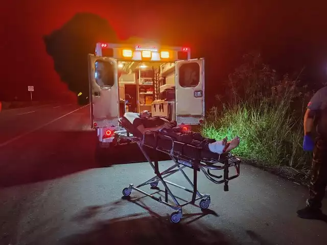 Termina hombre herido en el km 19 de Bacalar; iba bajo los efectos del alcohol