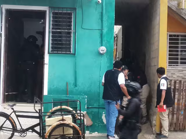 Tras el ataque al "Conejo" se realizó una fuerte movilización policiaca. Foto: Jesus López