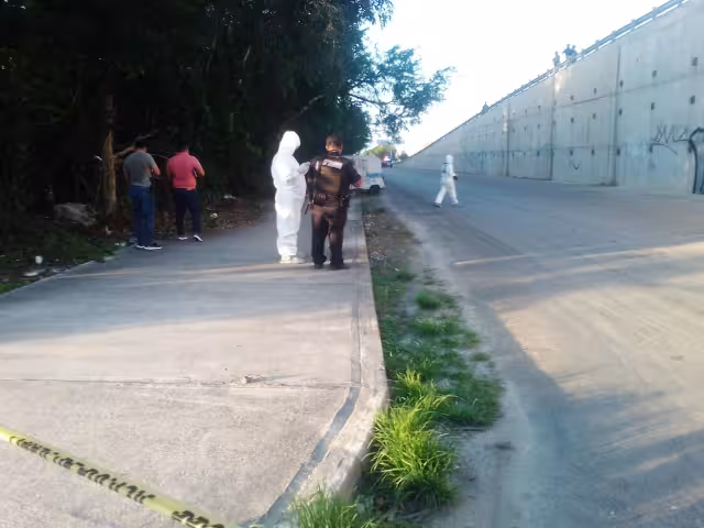 Servicios Periciales de la FGE Quintana Roo hicieron las diligencias correspondientes sobre los cuerpos hallados en Playa del Carmen