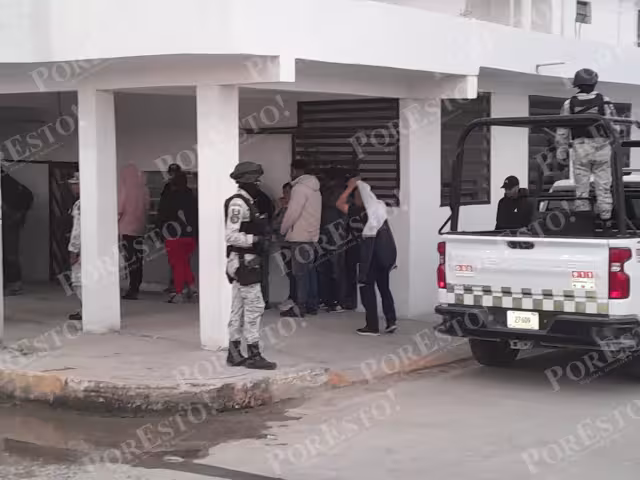 Los migrantes quedaron a disposición del INM