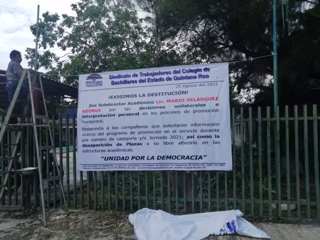 La huelga se llevaría a cabo justo cuando a nivel estatal se programa el regreso a las aulas