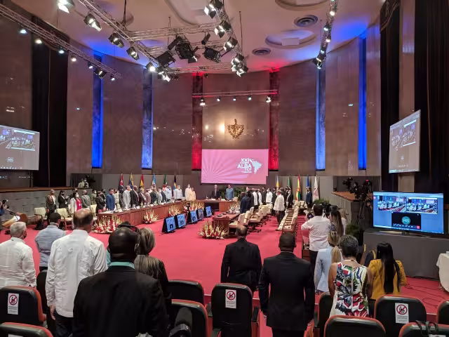 La ALBA se realizó este día en Cuba y reúne a Nicaragua y Venezuela, quienes fueron excluidas por Estados Unidos de la Cumbre de las Américas