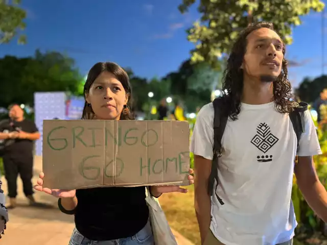 Ciudadanos, asociaciones y activistas de Yucatán se proclaman en contra de la intervención de Estados Unidos en Venezuela