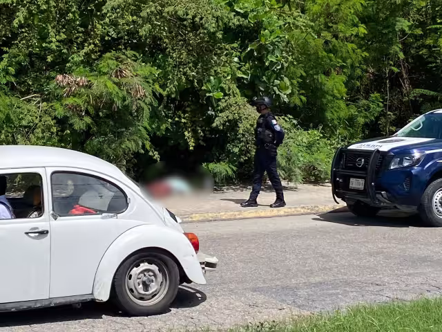 Servicios periciales trasladó el cadáver a la morgue