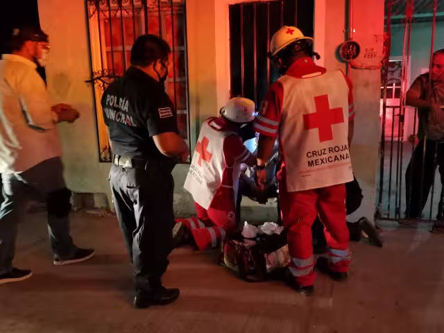 Lorenzo Morales fue echado del domicilio en el que se encontraba y pidió apoyo de los vecinos