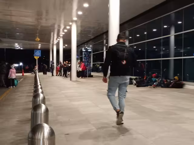 Solamente hay un vuelo atrasado este lunes