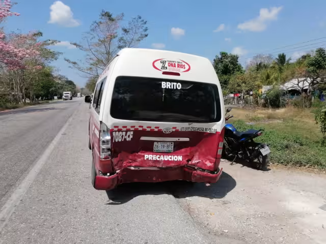 Entre los lesionados se encuentra un abuelita y un menor de edad