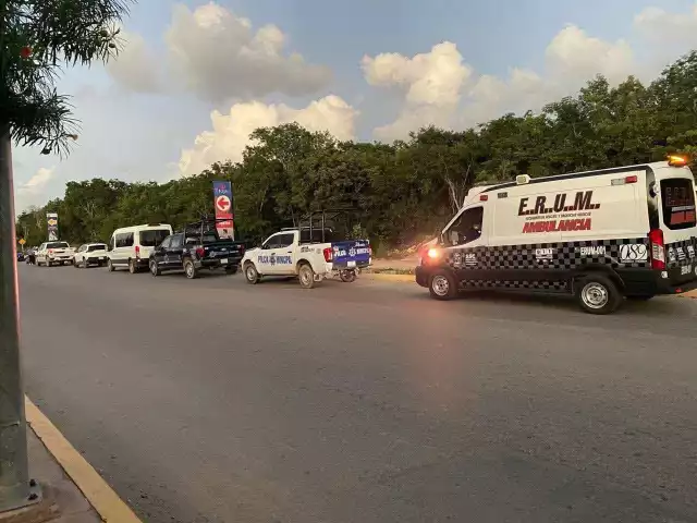 Diferentes corporaciones llegaron al lugar del hallazgo.