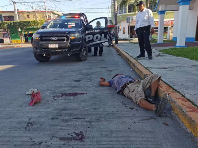 Amigo de parranda lo agrede con una piedra en Ciudad del Carmen