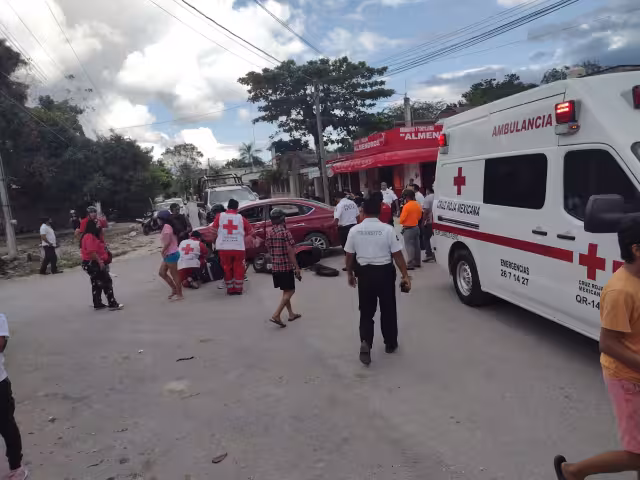 Los hechos se registraron en la calle 67 por 54 de la colonia Cecilio Chí