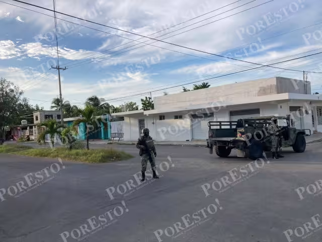 Catean vivienda en la colonia Del Bosque en Chetumal