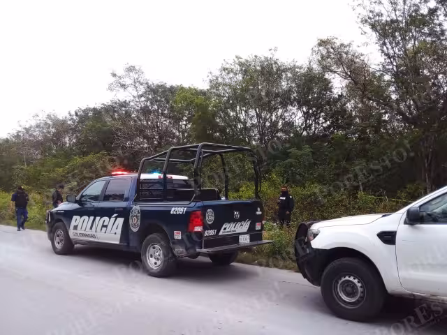 Esto sucedió cerca del asentamiento irregular de la colonia In House en Playa del Carmen