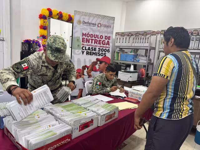 En diciembre se reanudan trámites de cartilla del Servicio Militar Nacional en Campeche