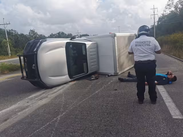Las autoridades llegaron al lugar de los hechos