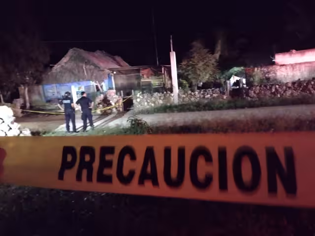 Segundo trascendió en el lugar los vecinos escucharon la detonaciones de arma de fuego por más de una decena de ocasiones