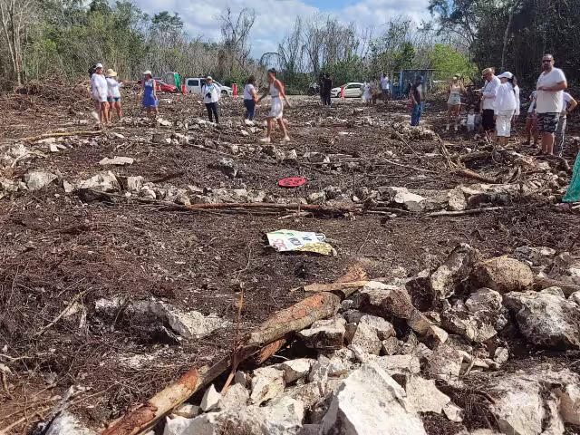 Ambientalistas colocan mensaje al Presidente para ser tomados en cuenta