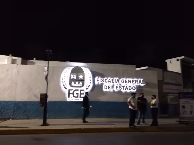 Los cuatro detenidos quedarán a disposición de la FGE Quintana Roo