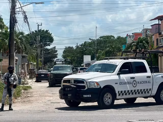 Elementos de la Guardia Nacional y del Ejército participaron en el operativo.