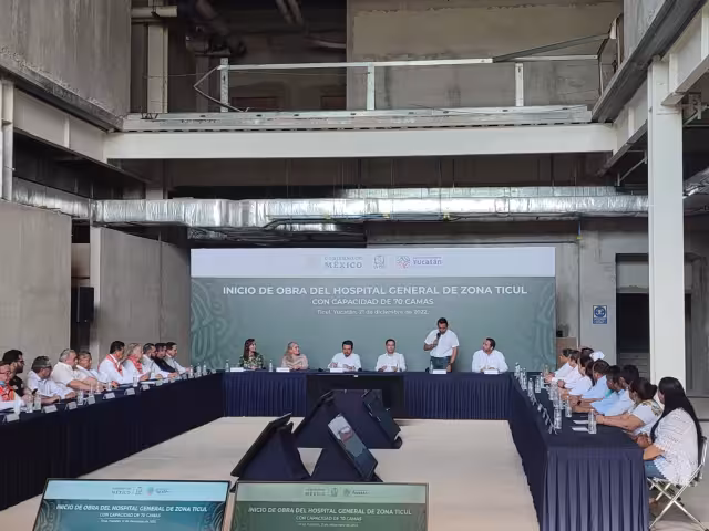 Se prevé que el hospital IMSS de Ticul comience a operar en 2023