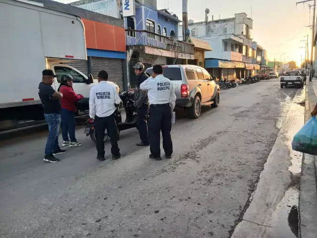 Hecho de tránsito en Campeche termina en acuerdo entre involucrados