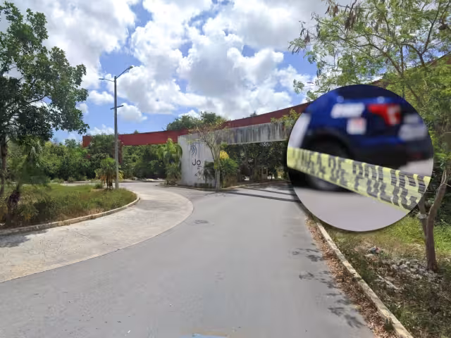 El cuerpo de la menor de 12 años fue llevado al Semefo de Cancún luego de que confirmaran que había fallecido en el fraccionamiento La Joya