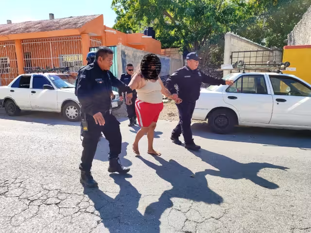 Las dos mujeres fueron detenidas por la policía de Tizimín