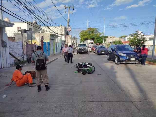 Un perro callejero fue el responsable de un accidente automovilístico en Ciudad del Carmen