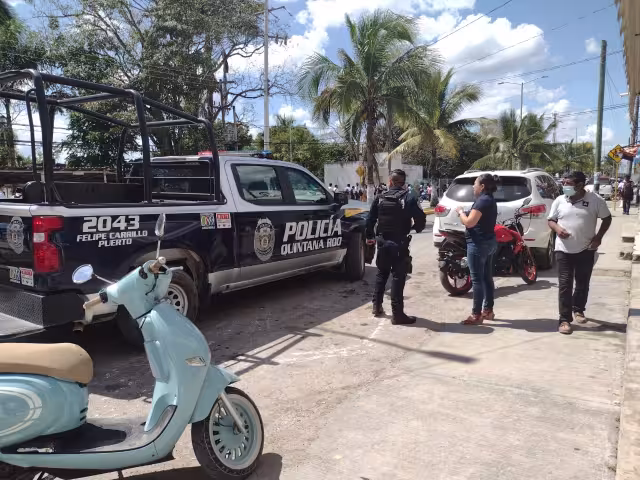 Los delincuentes tomaron con rumbo a la venida Lázaro Cárdenas al poniente para desviarse en una de las calles alternas