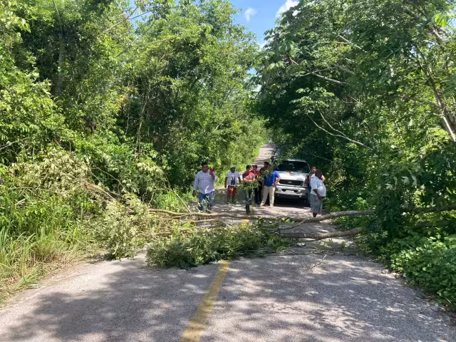 Hasta el momento ninguna autoridad de la CFE ha arribado a la zona