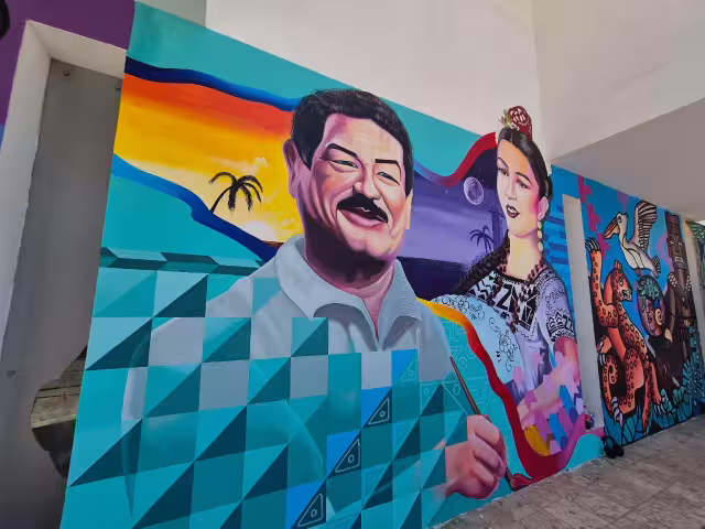 El mural se plasmará en las paredes del Museo de la Ciudad y será inaugurado este jueves.