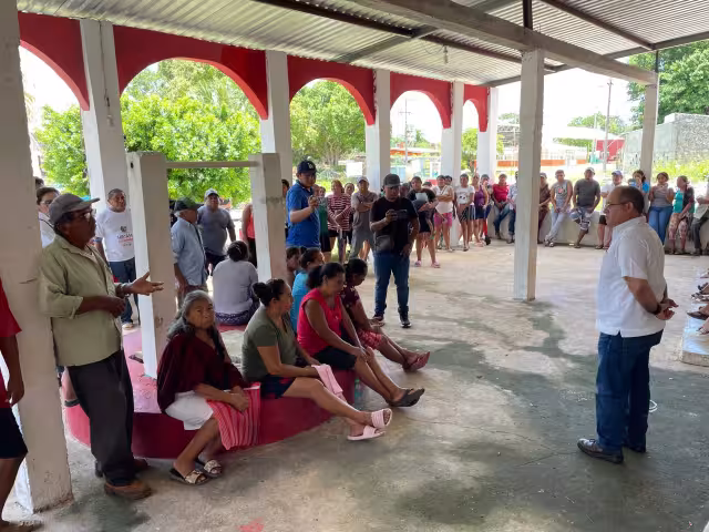 Tras protestas por apagones, CFE firma acuerdos con pobladores de Sahcabchén