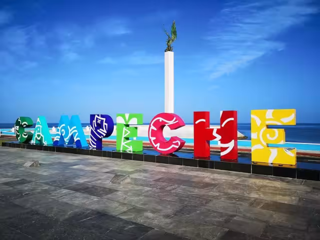 Campeche se ubica en el sureste mexicano