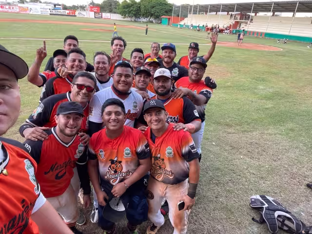 Los Naranjeros son serios aspirantes a llevar la corona de la Liga Ticuleña de Beisbol