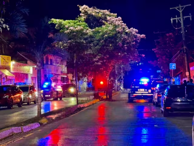 Se registró la presencia de unidades y elementos policiacos en diferentes puntos.