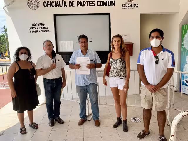 El cierre de la avenida 10 forma parte del Programa programa “Downtown Playa del Carmen". Foto: Víctor Rodríguez